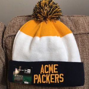 NWT NFL 🏈 Green Bay “Acme Packers” Throwback Vintage Sport Knit Hat